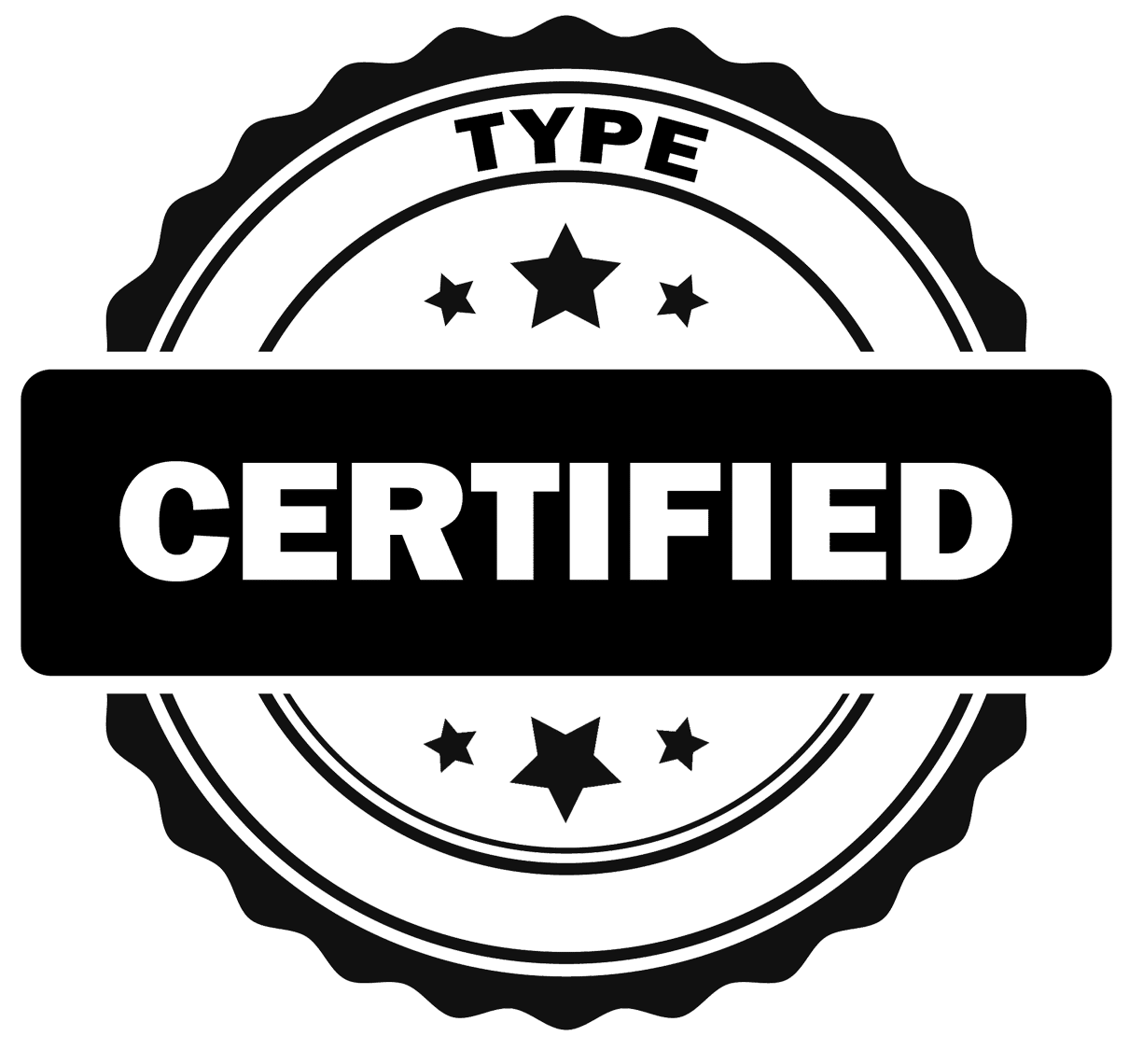 DGCA Type Certified badge