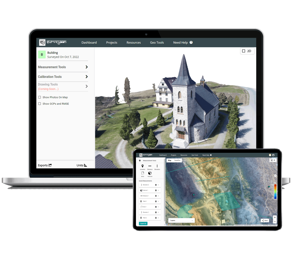 surveyaan geoworkspace photogrammetry software