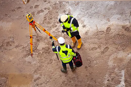 drone in surveying