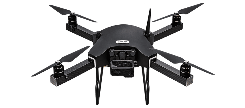 Surveyaan V1 DGCA type certified drone India for land survey and mapping