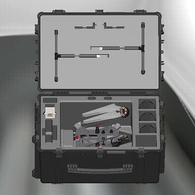 Surveyaan V1 Pro hard-shell carry case